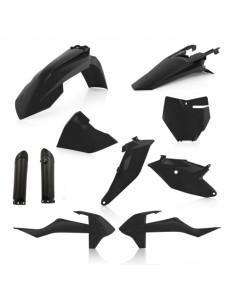 KIT PLÁSTICOS COMPLETO ACERBIS KTM SX 85 2018 PRETO